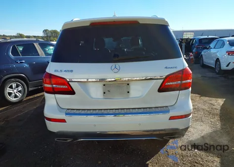 2017 Mercedes-Benz Gls 450 4Matic z USA, uszkodzony, nr VIN 4JGDF6EEXHA931968